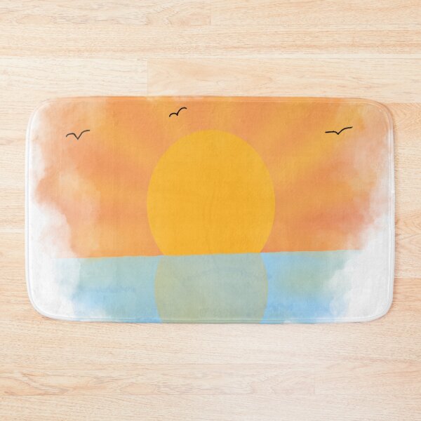 Item preview, Sunset over water - sunset designed and sold by Jessi-Sketches.