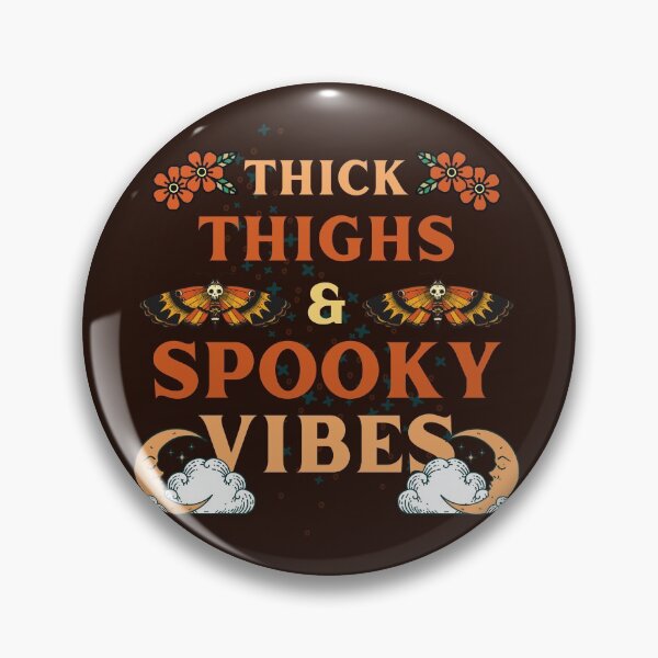 Item preview, Thick Thighs & Witchy Vibes | Halloween Witch | Witchcraft | Lunar Moth designed and sold by MiaDelelai.
