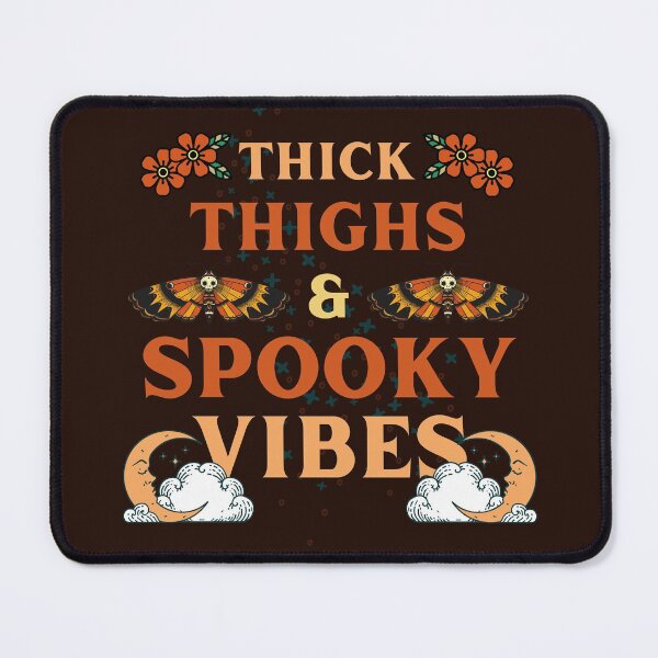 Item preview, Thick Thighs & Witchy Vibes | Halloween Witch | Witchcraft | Lunar Moth designed and sold by MiaDelelai.