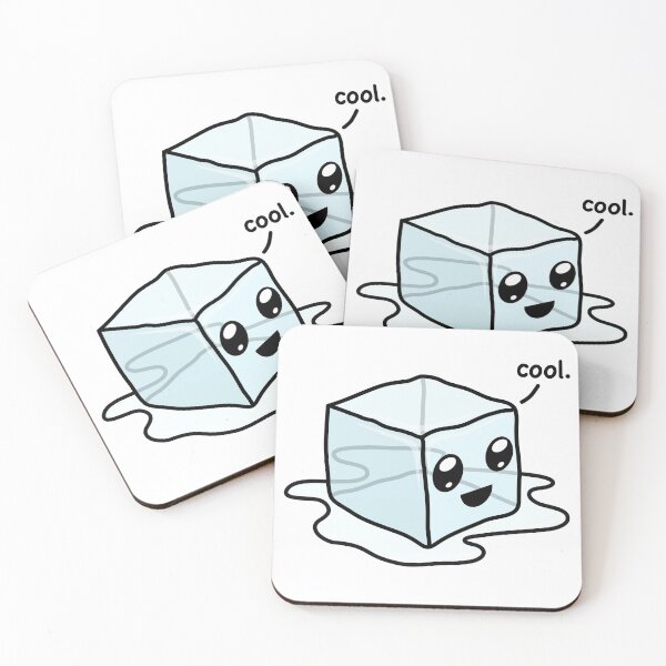 Item preview, Kawaii Ice Cube designed and sold by ArtfulMooDesign.