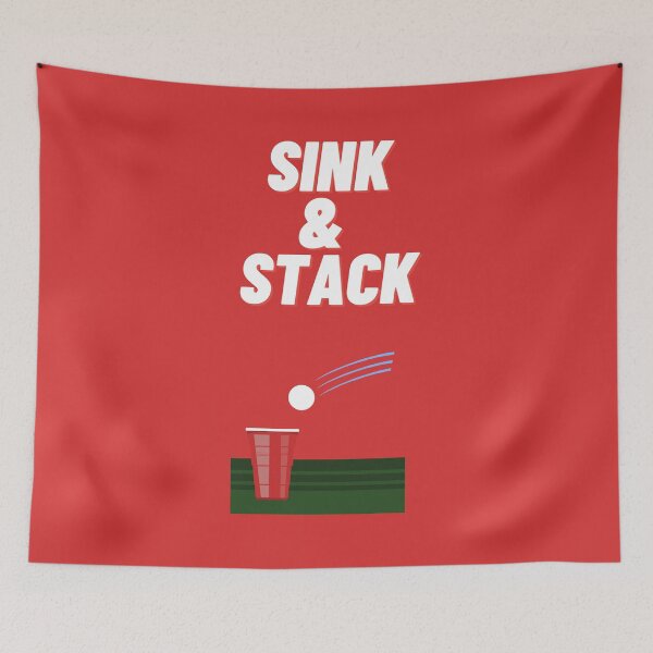 Item preview, Sink And Stack Beer Pong designed and sold by EllConApparel.