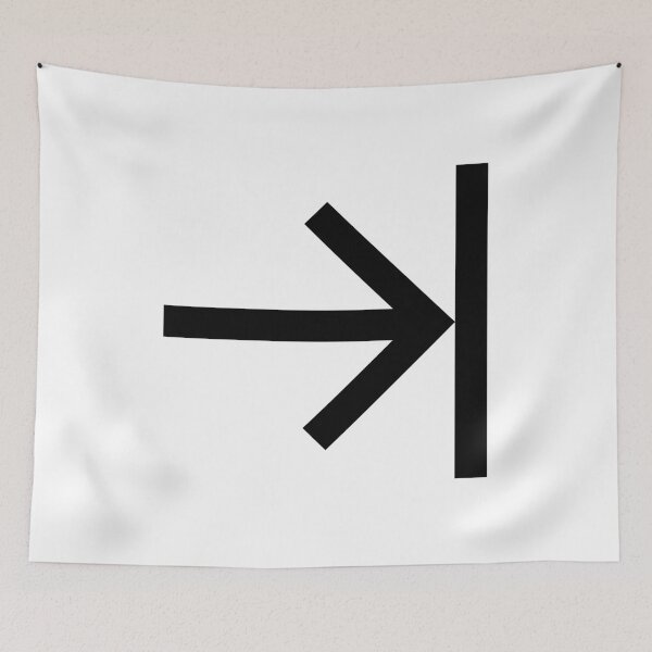 Item preview, MDI Arrow-Collapse-Right designed and sold by GnarlyFurtardo.