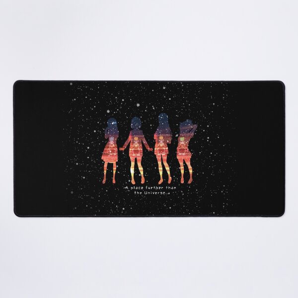 Item preview, A Place Further Than The Universe Sora yori mo Tooi Basho Anime Shirase Kimari Hinata Yuzuki designed and sold by IdlyBlue.