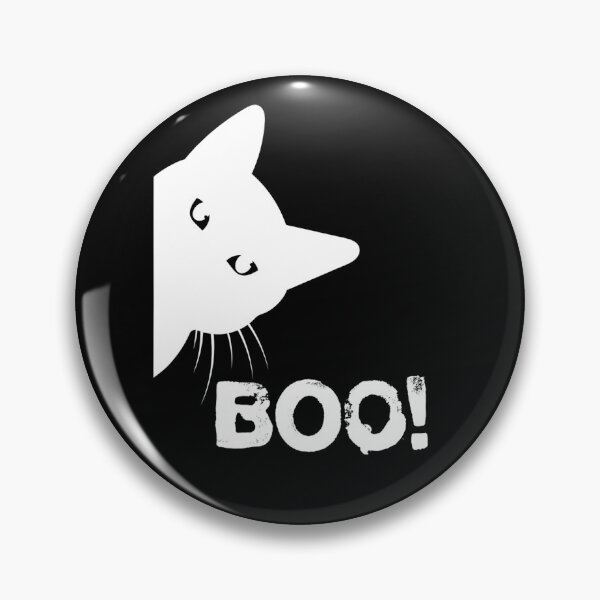 Item preview, Boo! Funny Hiding Peekaboo, Funny Halloween Cat  designed and sold by theDlab.