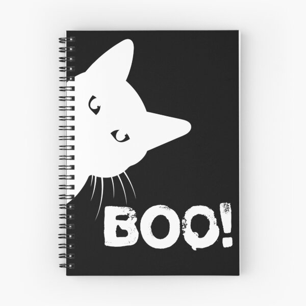 Item preview, Boo! Funny Hiding Peekaboo, Funny Halloween Cat  designed and sold by theDlab.