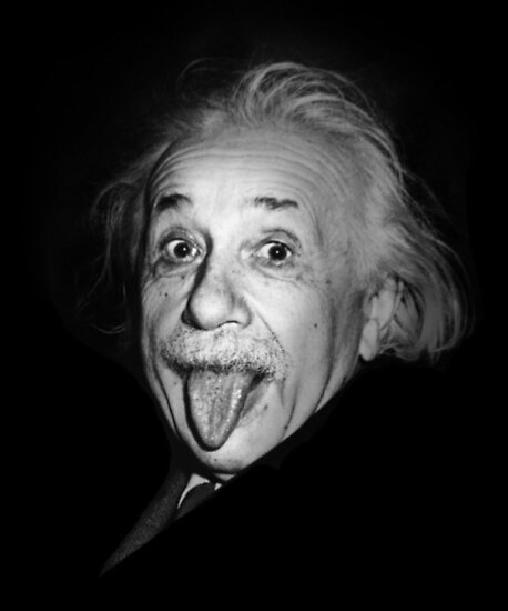 Einstein Funny Photo