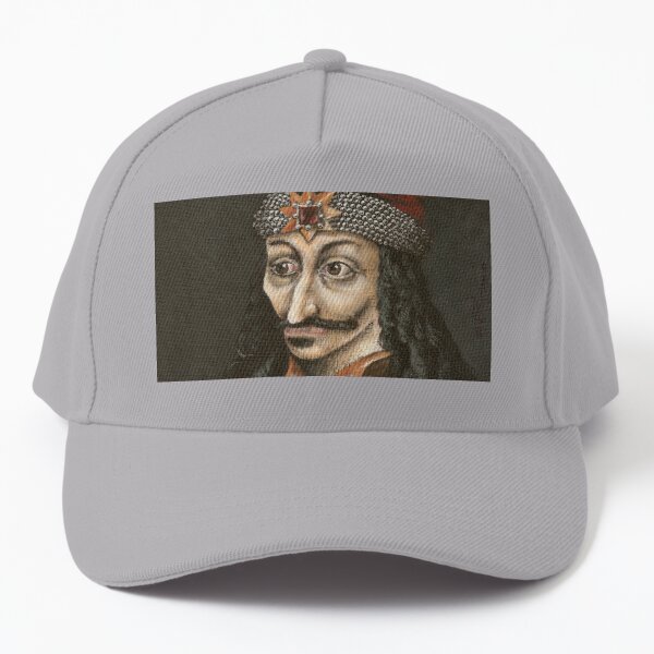 Vlad Dracula, Vlad III, Vlad Tepes, Vlad the Impaler fan art, based on my original acrylic painting Baseball Cap