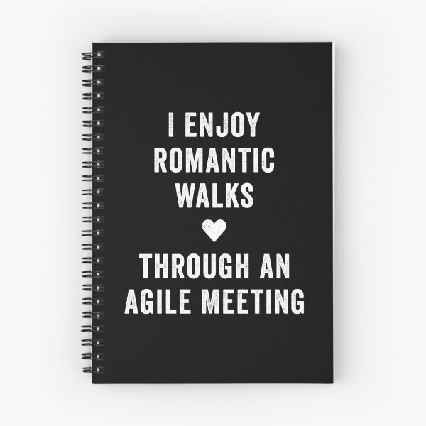 Item preview, Funny I Enjoy Romantic Walks Through An Agile Meeting designed and sold by wingstar.