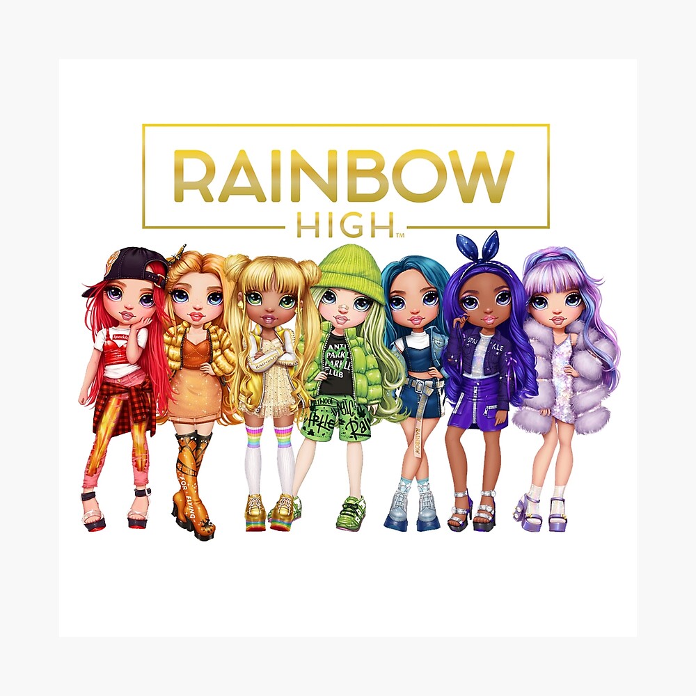 Rainbow high personnages