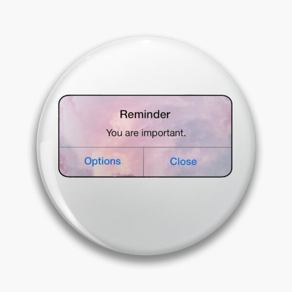 Item preview, “You are important” reminder with aesthetic background designed and sold by Alexisnk.