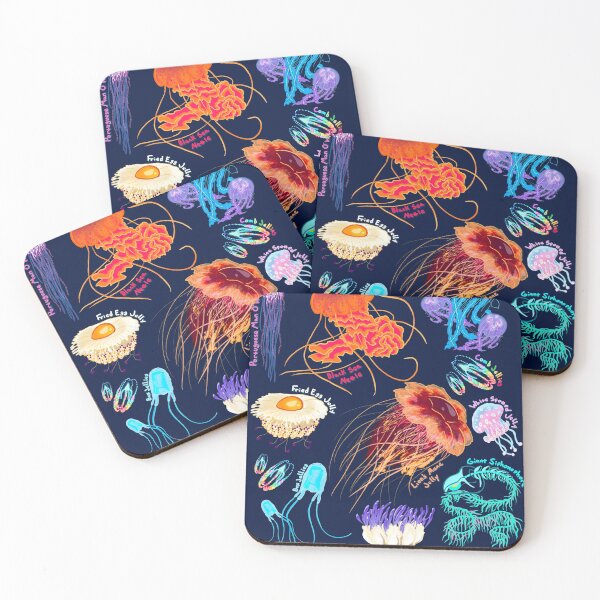 Item preview, Meet the Cnidarians designed and sold by Deadbirdkitsch.