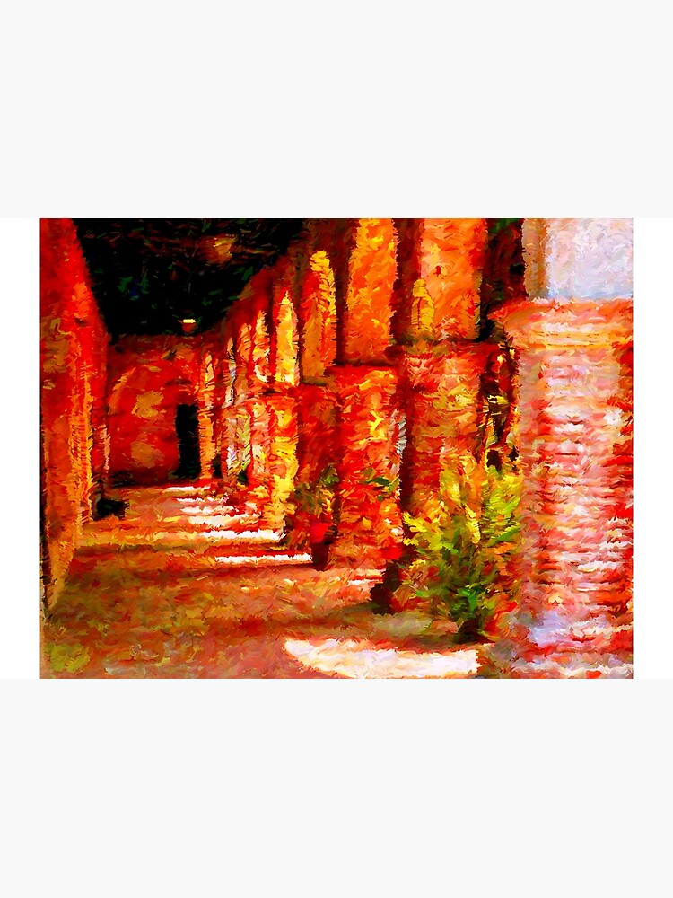 Mission San Juan Capistrano California Abstract by DANAROPER