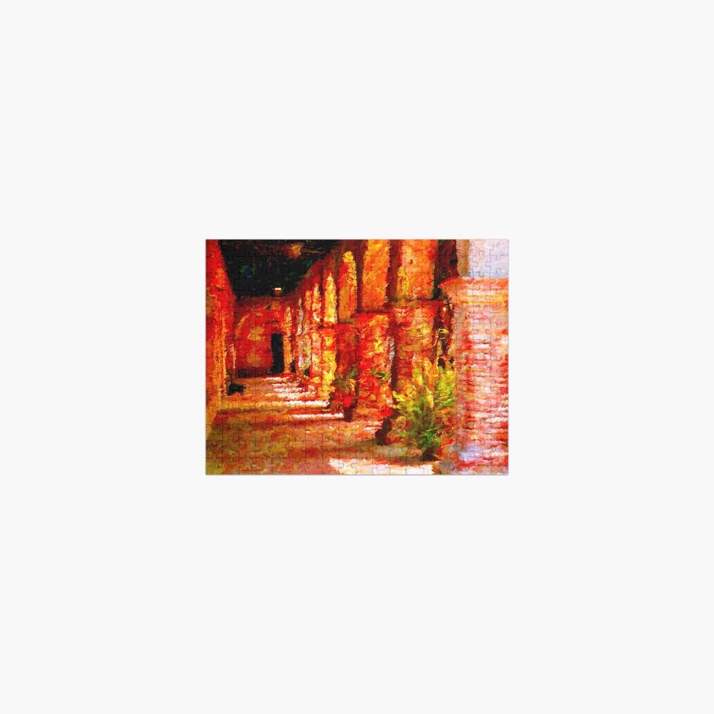 Mission San Juan Capistrano California Abstract Jigsaw Puzzle