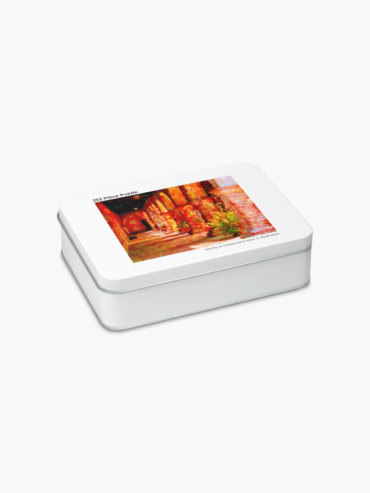 Alternate view of Mission San Juan Capistrano California Abstract Jigsaw Puzzle