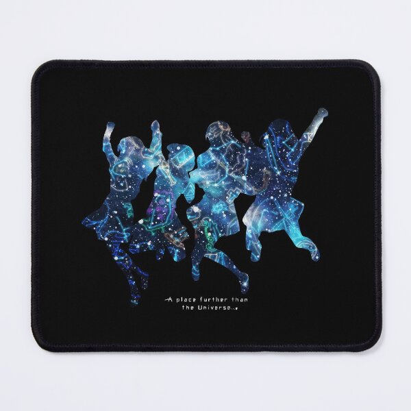 Item preview, A Place Further Than The Universe Sora yori mo Tooi Basho Anime Shirase Kimari Hinata Yuzuki designed and sold by IdlyBlue.