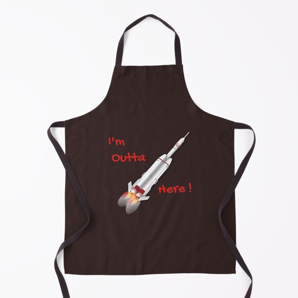 Item preview, I'm Outta Here Rocket designed and sold by AstroWitster.