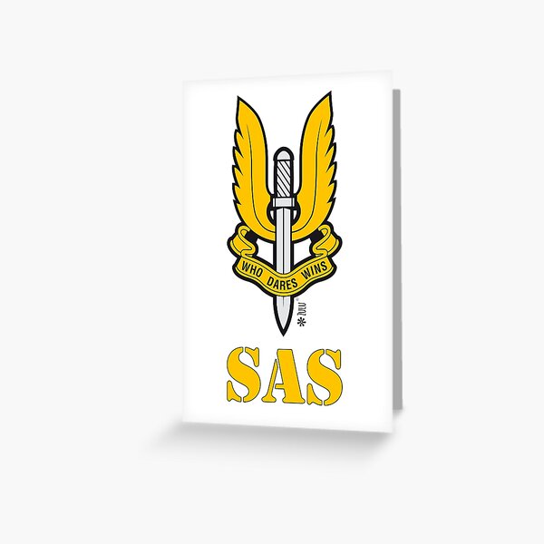 Sas Greeting Cards Redbubble