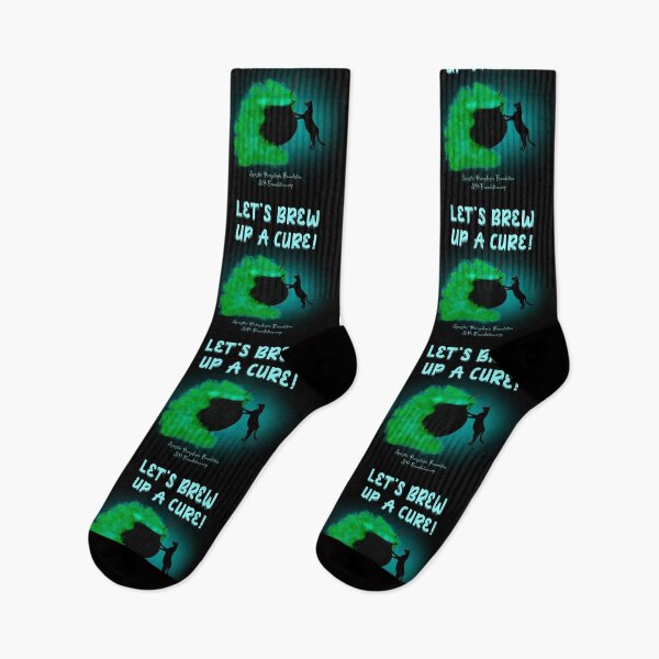 Item preview, “Let’s Brew Up A Cure” for dark backgrounds designed and sold by Spastic Paraplegia.