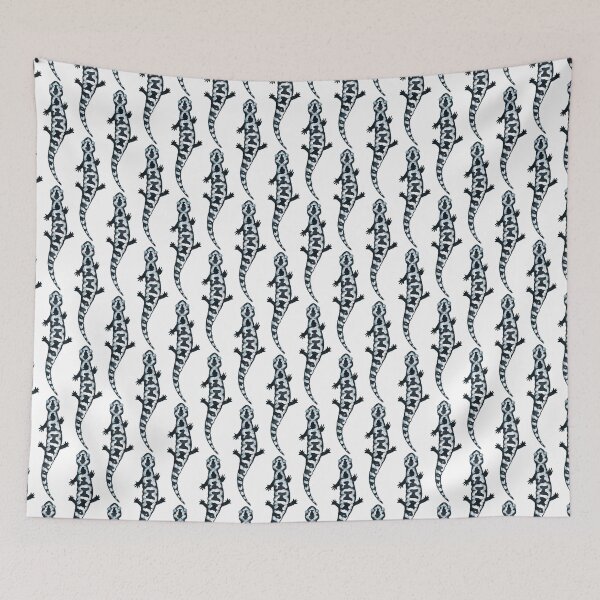 Item preview, Marbled Salamander Watercolor Illustration designed and sold by Danica Templeton.