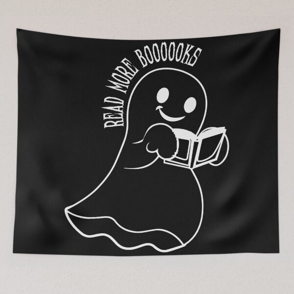 Item preview, Read More Boooooks - Funny Cute Boo Ghost Book Reading Halloween Library Teacher designed and sold by ALITOPRINCE.
