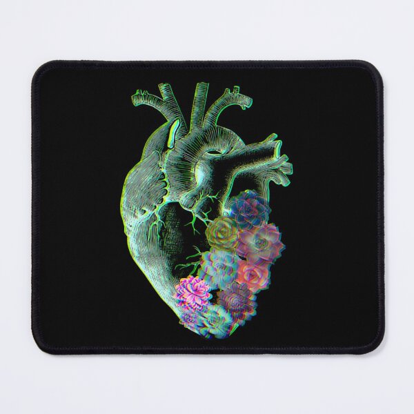 The Succulent Heart Mouse Pad