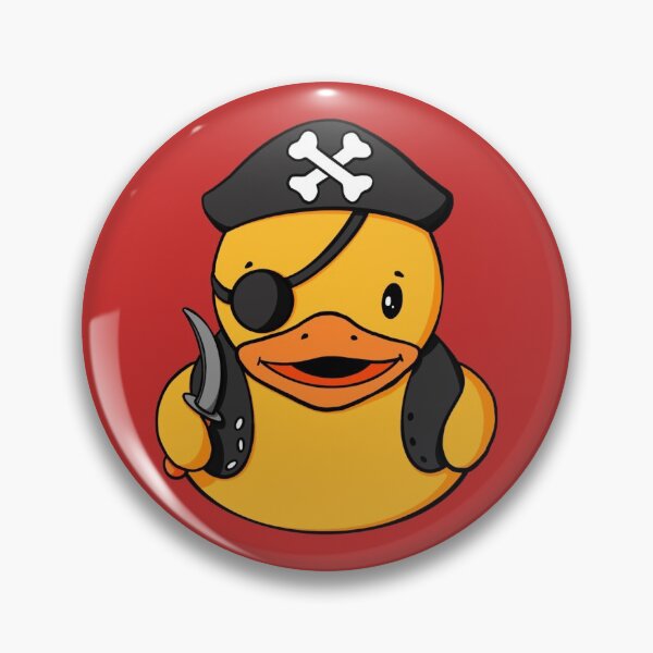 Item preview, Pirate Rubber Duck designed and sold by Alisha Ober Designs.