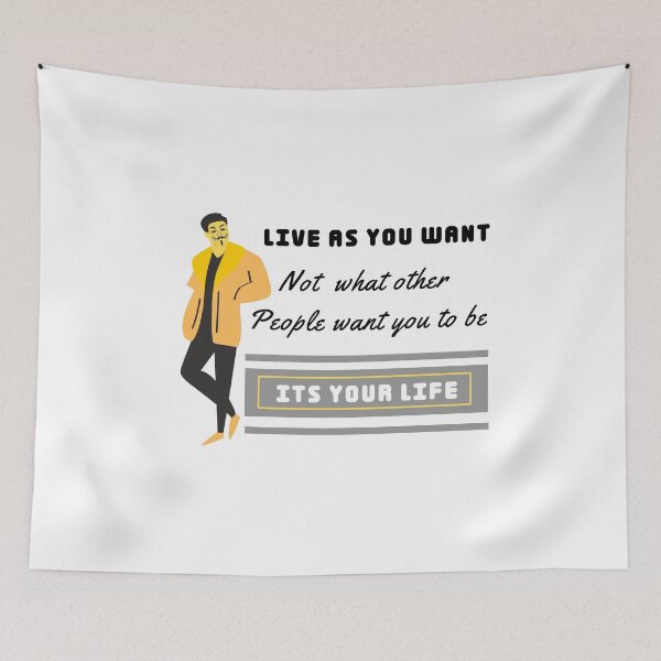 Item preview, Live as you want its your life  designed and sold by John-merou.