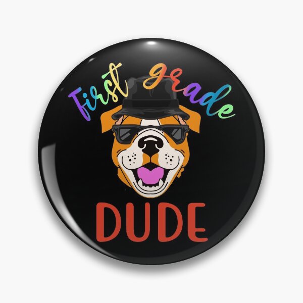 Artikelvorschau, First Grade Dude Cool Pitbull  entworfen und verkauft von Zurickdesigns.