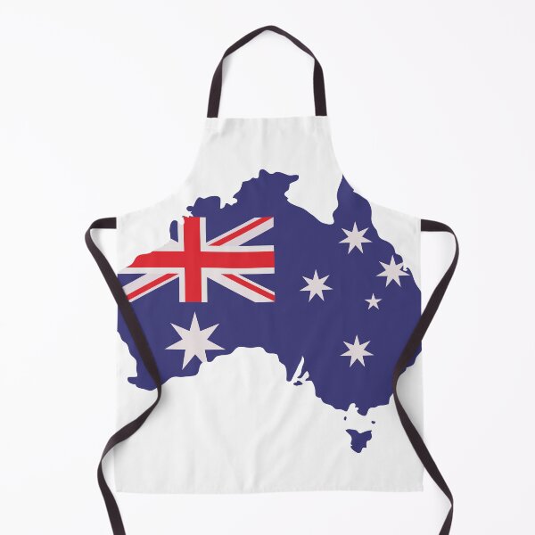 Item preview, Aussie Flag Map designed and sold by freedom4life.