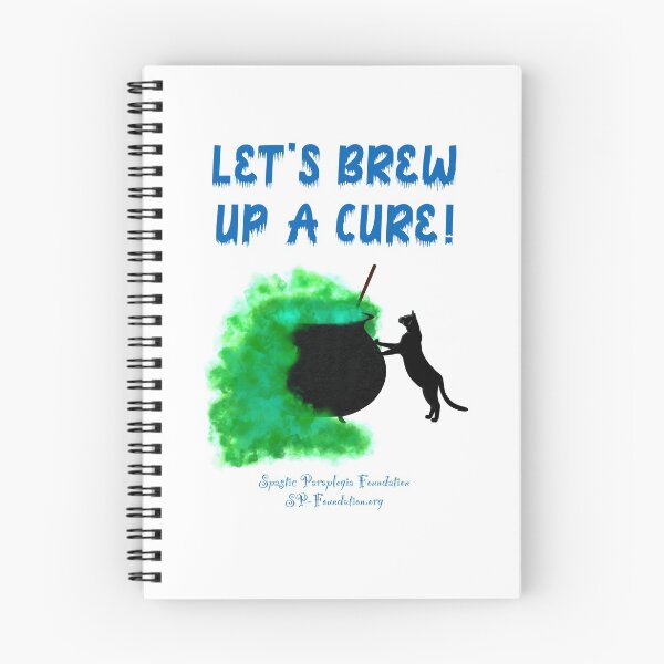 Item preview, “Let’s Brew Up A Cure” for light backgrounds designed and sold by Spastic Paraplegia.