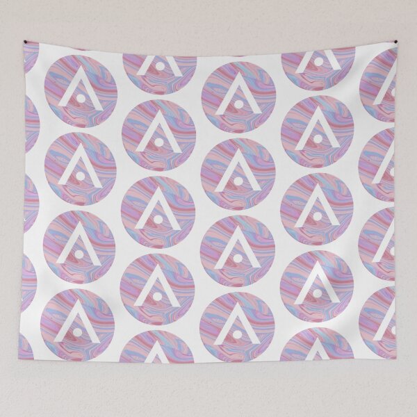 Item preview, Rainbow Swirl Aveda Logo designed and sold by Dalaura.