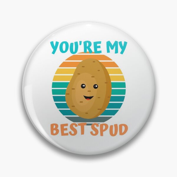 Item preview, Cute Spud Potato You're My Best Spud (light background) designed and sold by appareltolove.