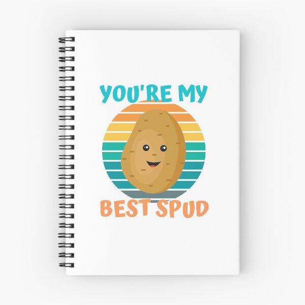 Item preview, Cute Spud Potato You're My Best Spud (light background) designed and sold by appareltolove.