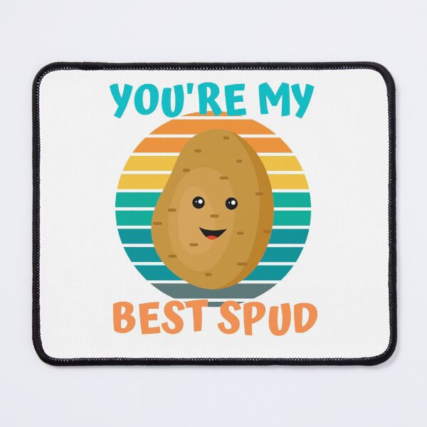 Item preview, Cute Spud Potato You're My Best Spud (light background) designed and sold by appareltolove.