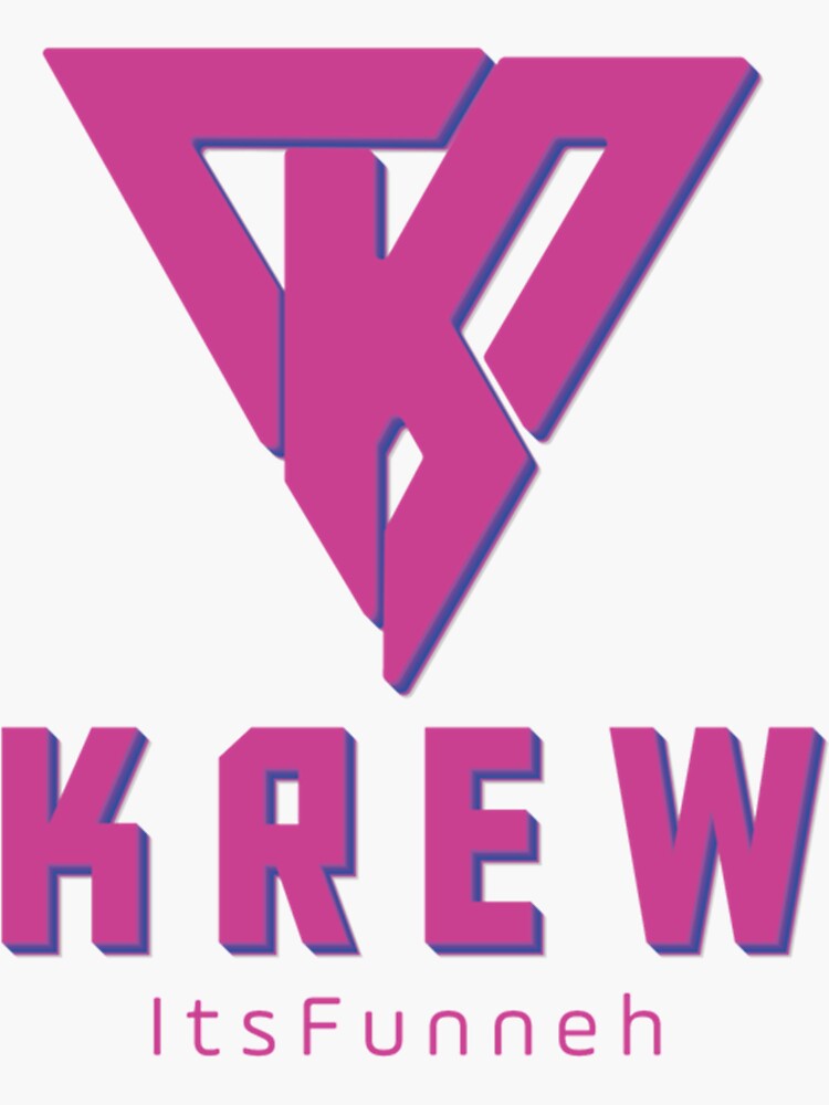 "the krew Itsfunneh " Sticker for Sale by MICHELL-LOVEB | Redbubble