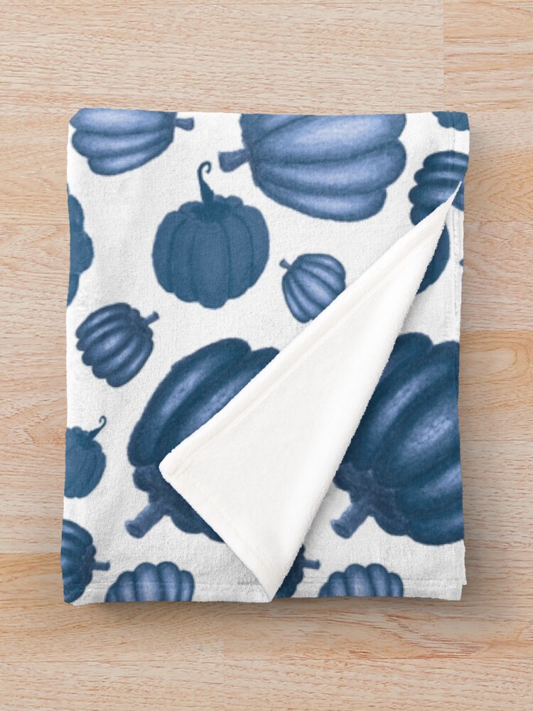 White pumpkin online blanket