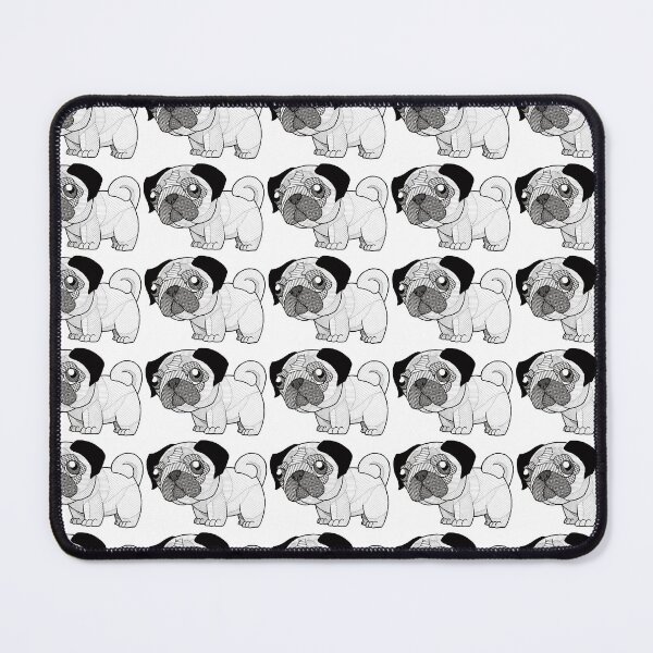 Item preview, Pattern pug designed and sold by WatershipBound.