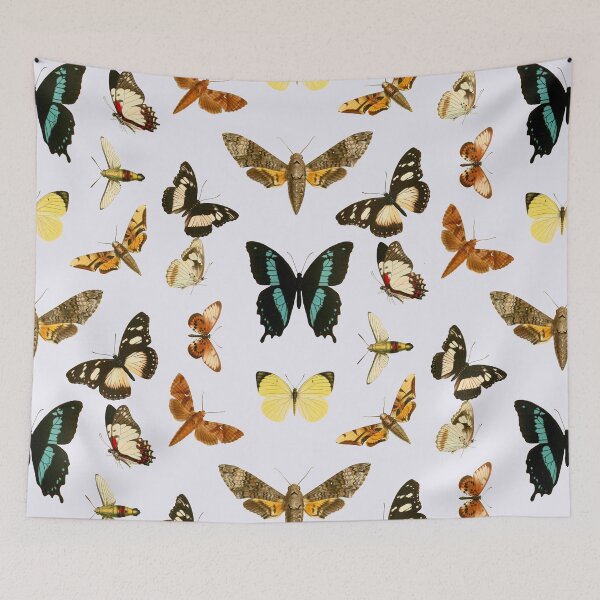 Item preview, Vintage Botanical Butterfly Illustration designed and sold by TheLykosApparel.