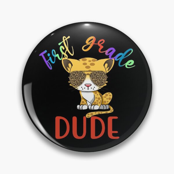 Artikelvorschau, First Grade Dude Cool Cat Leopard  entworfen und verkauft von Zurickdesigns.