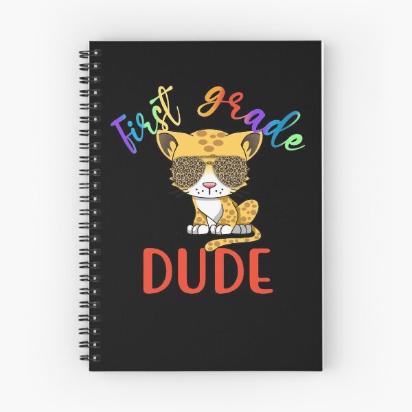 Artikelvorschau, First Grade Dude Cool Cat Leopard entworfen und verkauft von Zurickdesigns.