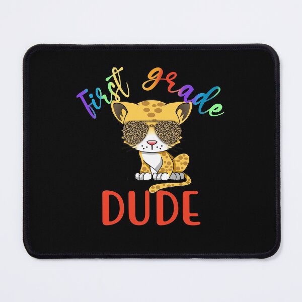 Artikelvorschau, First Grade Dude Cool Cat Leopard entworfen und verkauft von Zurickdesigns.