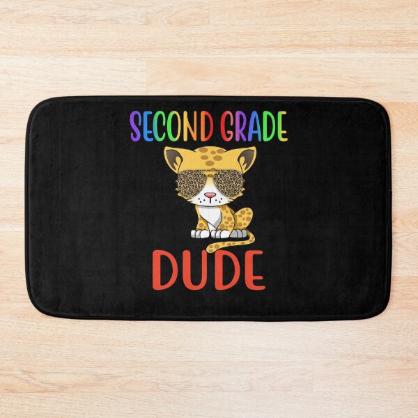 Item preview, Second Grade Dude Cool Cat Leopard  designed and sold by Zurickdesigns.