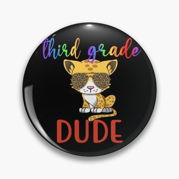 Artikelvorschau, Third Grade Dude Cool Cat Leopard entworfen und verkauft von Zurickdesigns.