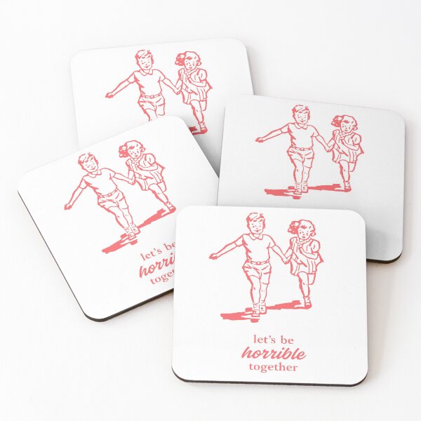Item preview, Let's Be Horrible Together! designed and sold by rxletterpress.