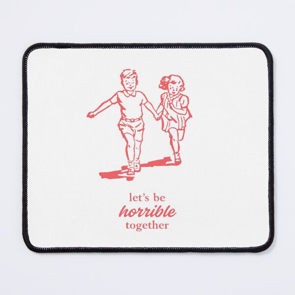 Item preview, Let's Be Horrible Together! designed and sold by rxletterpress.