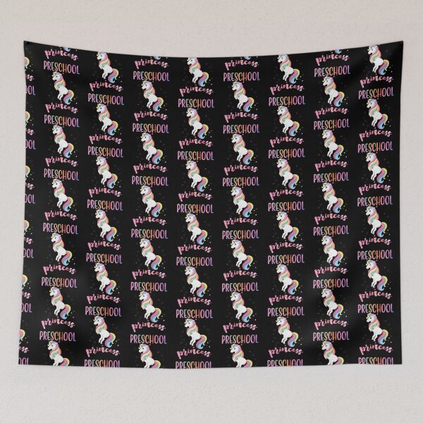 Item preview, Preschool Princess Pretty Rainbow Unicorn designed and sold by Zurickdesigns.