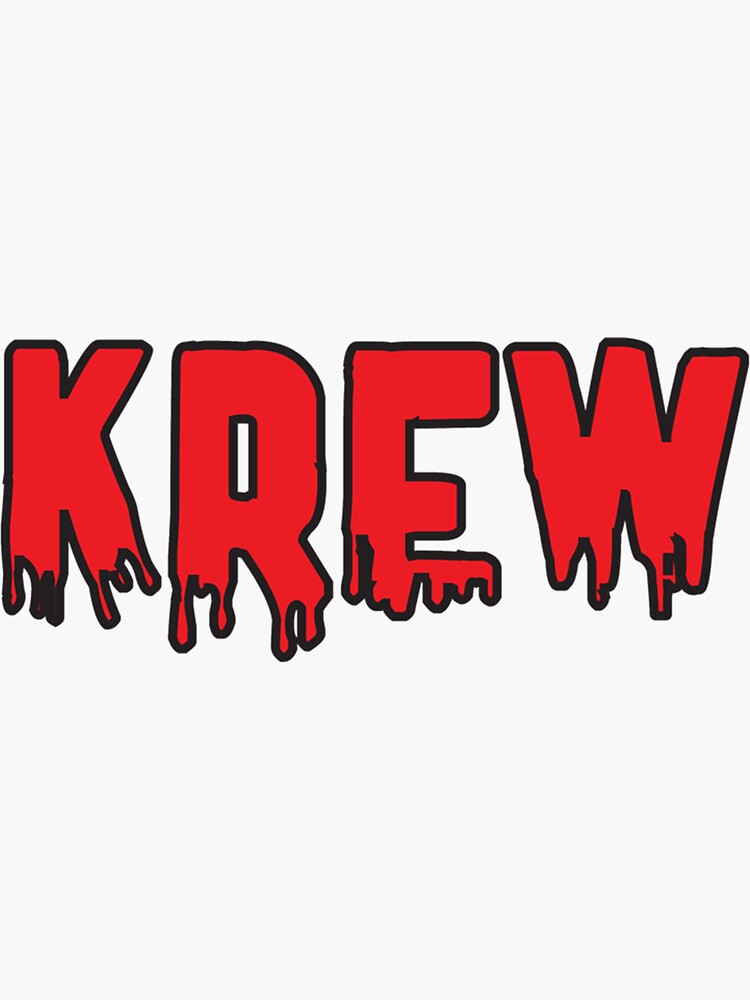 "The Krew itsfunneh " Sticker for Sale by MICHELL-LOVEB | Redbubble