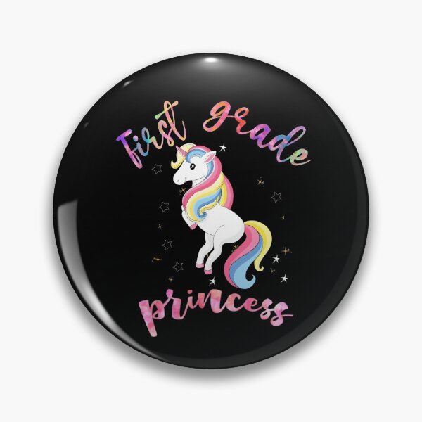 Artikelvorschau, First Grade Princess Pretty Rainbow Unicorn entworfen und verkauft von Zurickdesigns.