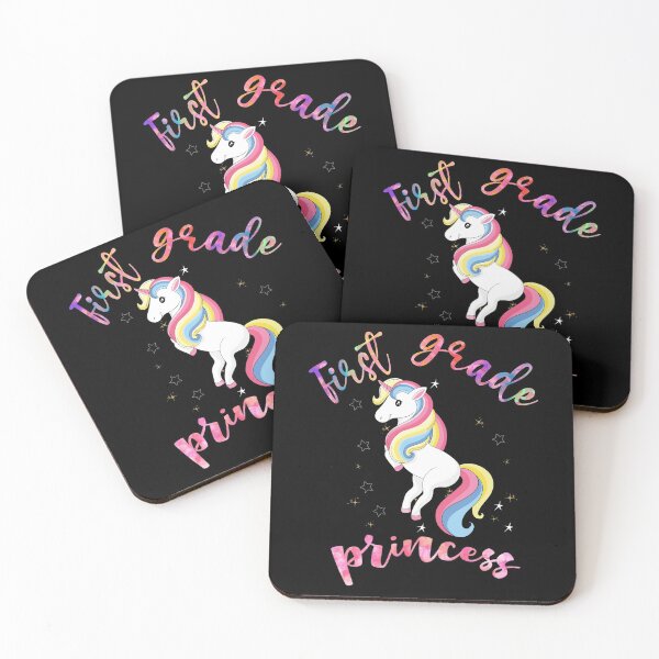 Artikelvorschau, First Grade Princess Pretty Rainbow Unicorn entworfen und verkauft von Zurickdesigns.