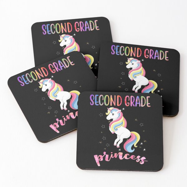 Item preview, Second Grade Princess Pretty Rainbow Unicorn designed and sold by Zurickdesigns.